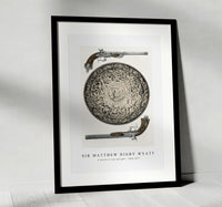 Sir Matthew Digby Wyatt - A shield in iron and guns 1820-1877