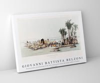 Giovanni Battista Belzoni - Extraordinary Overflowing of the Nile illustration from the kings tombs in Thebes 1778-1823