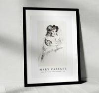 Mary Cassatt - Margot, Resting Arms on Back of Armchair 1903