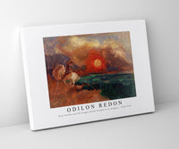 Odilon Redon - Saint George and the Dragon (Saint Georges et le dragon) 1909-1910