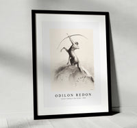 Odilon Redon - Centaur Aiming at the Clouds 1896