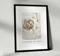 Leonardo Da Vinci - Studies of the Foetus in the Womb 1510-1513