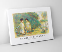 Camille Pissarro - Bathers Tending Geese 1895