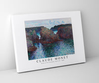 Claude Monet - Rocks at Port-Goulphar, Belle-Île 1886