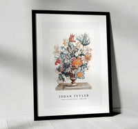 Johan Teyler - Stone vase with flowers (1688-1698)