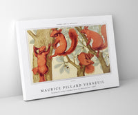 Maurice Pillard Verneuil - Écureuils from L'animal dans la décoration (1897)