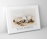 David Roberts - Temple of Wady Saboua (Wadi al Sabua) Nubia1796-1864