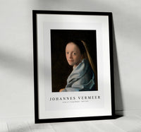 Johannes Vermeer - Study of a Young Woman  1665-1667