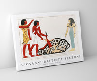 Giovanni Battista Belzoni - Plate 13  Sacrifice of the Bull 1778-1823