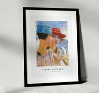 Pierre Bonnard - Young girls with seagull (1917)