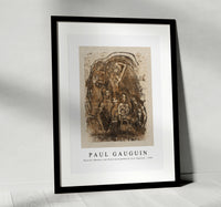 Paul Gauguin - Nativity (Mother and Child Surrounded by Five Figures) 1902