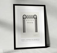 Samuel Jessurun De Mesquita - Ornamental letterpress stamp for a book binding (Ornamentale boekdrukstempel voor een boekband) (1878–1944)