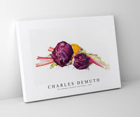 Charles demuth - Red Cabbages, Rhubarb and Orange-1929