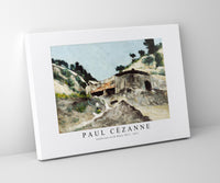 Paul Cezanne - Landscape with Water Mill 1871