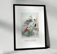 Ogata Gekko - Caring for the Chrysanthemums (1887–1896)