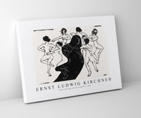 Ernst Ludwig Kirchner - Nudes Dancing around a Shadow 1936