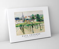 Paul Cezanne - Village Square (Place de village) 1881