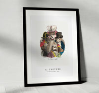 A. Cheyere - Les Chiens Coiffés 1825