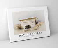 David roberts - Dendara Temple dedicated to the goddess Hathor-1796-1864