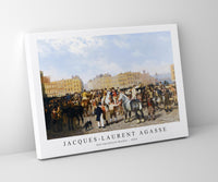 Jacques Laurent Agasse - Old Smithfield Market (1824)