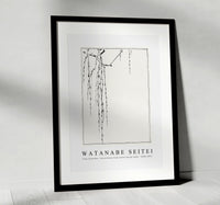 Watanabe Seitei - Tree branches. Illustration from Seitei Kacho Gafu 1890-1891