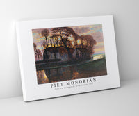 Piet Mondrian - Farm Near Duivendrecht, in the Evening 1916