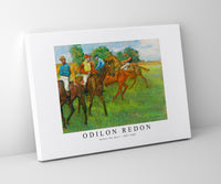 Odilon Redon - Before the Race 1887-1889