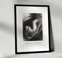 Odilon Redon - And the Devil That Deceived Them Was Cast Into the Lake of Fire and Brimstone, Where the Beast and the False Prophet Are 1899