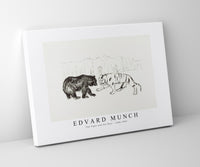 Edvard Munch - The Tiger and the Bear 1908-1909