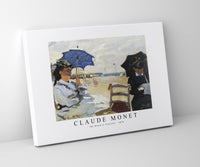 Claude Monet - The Beach at Trouville 1870