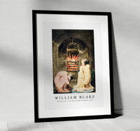 William Blake - Cauldron over a fire from Europe a Prophecy 1794