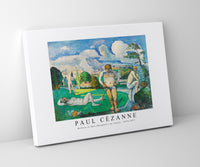 Paul Cezanne - Bathers at Rest (Baigneurs au repos) 1876-1877