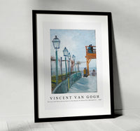 Vincent Van Gogh - Terrace and Observation Deck at the Moulin de Blute-Fin, Montmartre 1887