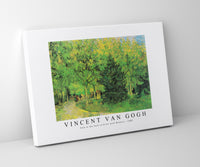 Vincent Van Gogh - Path in the Park of Arles with Walkers 1888