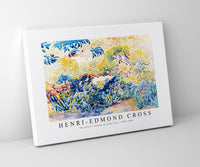 Henri Edmond Cross - The Artist's Garden at Saint-Clair 1904-1905