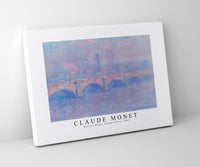Claude Monet - Waterloo Bridge, Sunlight Effect 1903