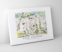 Paul Cezanne - The Bathers (Small Plate) 1897