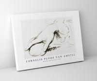 Cornelis ploos van amstel - Hand met rond voorwerp-1758