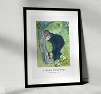 Pierre Bonnard - The False Step (1891)