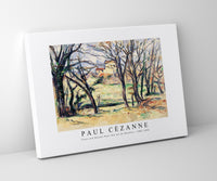 Paul Cezanne - Trees and Houses Near the Jas de Bouffan 1885-1886