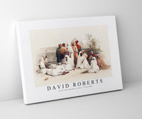 David Roberts - In the slave market at Cairo-1796-1864