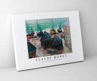 Claude Monet - Boats on the Beach at Étretat 1885