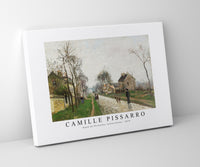 Camille Pissarro - Route de Versailles, Louveciennes 1870