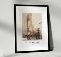 David Roberts - Grand entrance to the Mosque of the Sultan Hassan-1796-1864