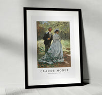 Claude Monet - Bazille and Camille 1865