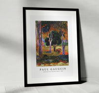 Paul Gauguin - Landscape with a Pig and a Horse 1903