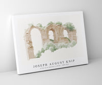 Joseph August Knip - A Part of an Aqueduct in Rome (ca. 1809–1812) (2)