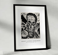 Ernst Ludwig Kirchner - Head of van de Velde, Bright 1917