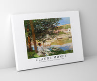 Claude Monet - On the Bank of the Seine, Bennecourt 1868