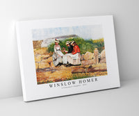 Winslow Homer - A Fisherman's Daughter 1873